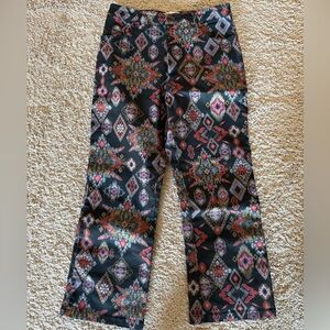 ZARA Colorful Patterned Pants